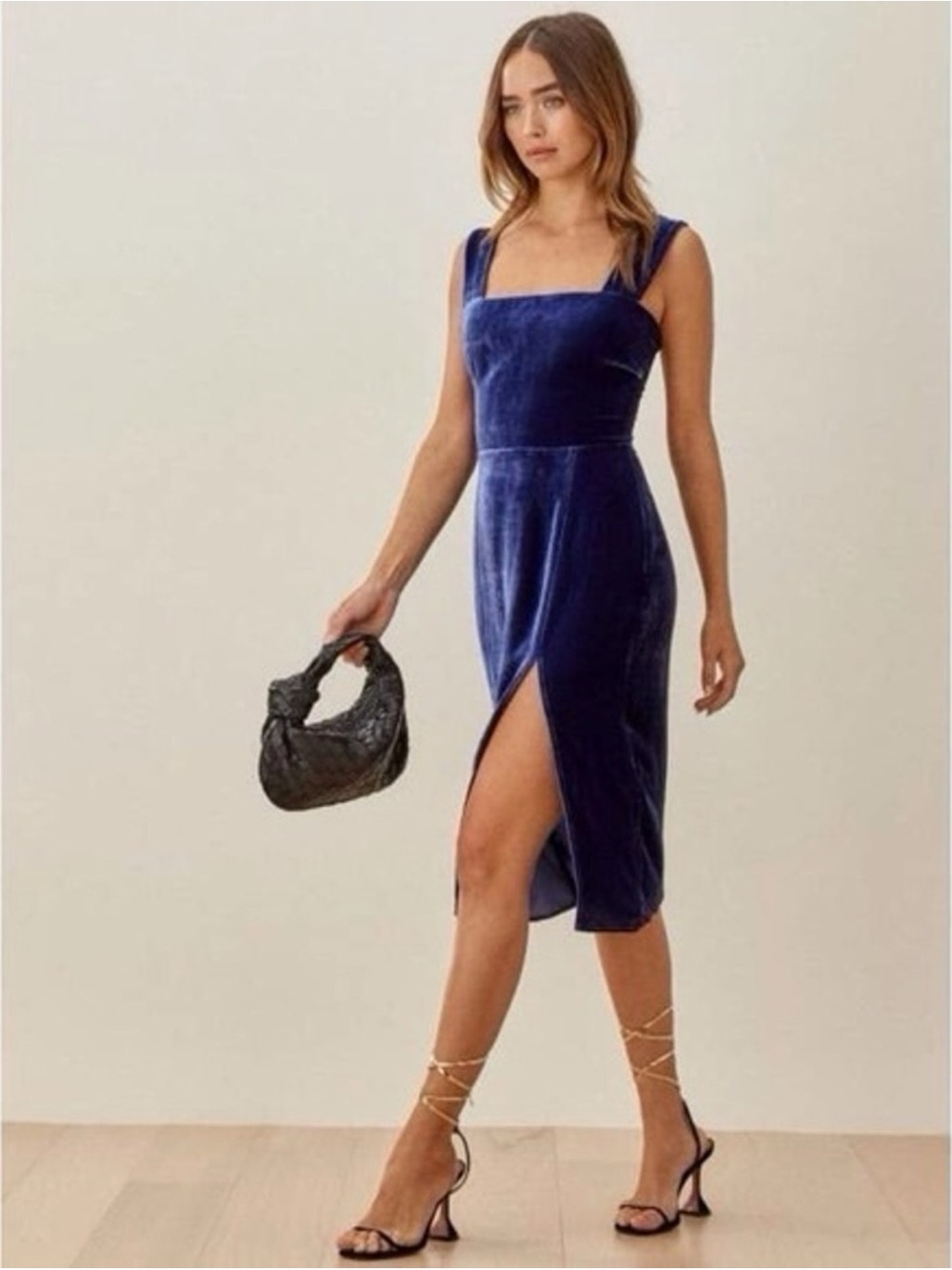 Reformation velvet dress